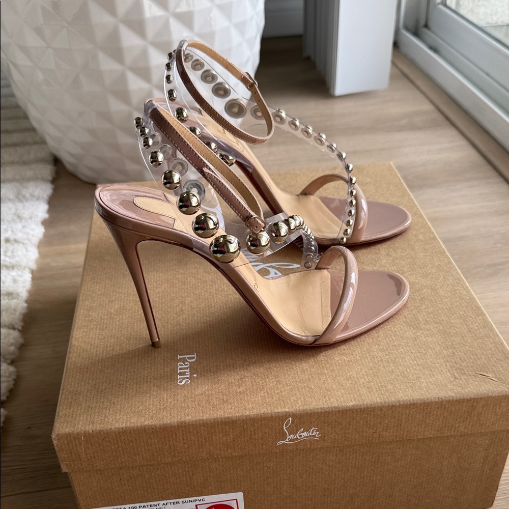 Christian Louboutin Studded Heels 100